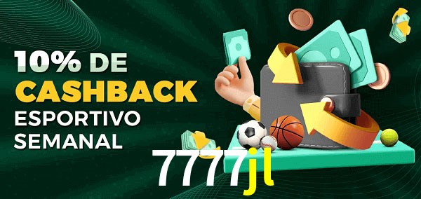 10% de bônus de cashback na 7777jl